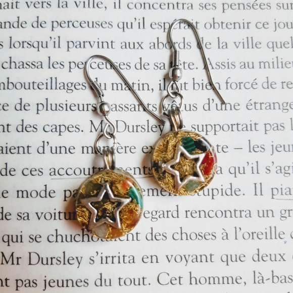 Stars_Earrings_Orginites - Picture 3 of 3